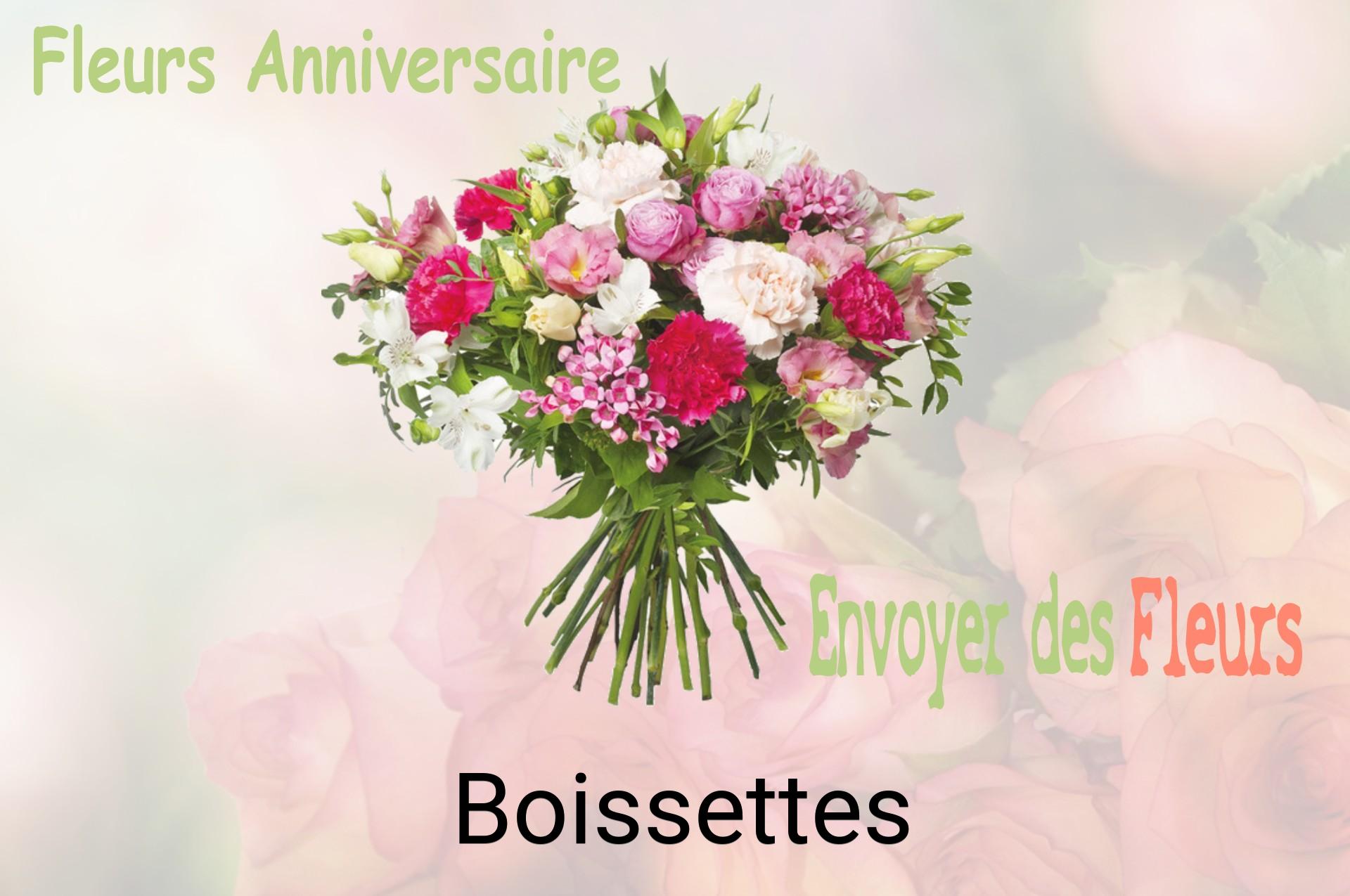 Bouquet de fleurs d’anniversaire livré à Boissettes